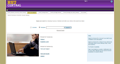 Desktop Screenshot of catalog.hsutx.edu